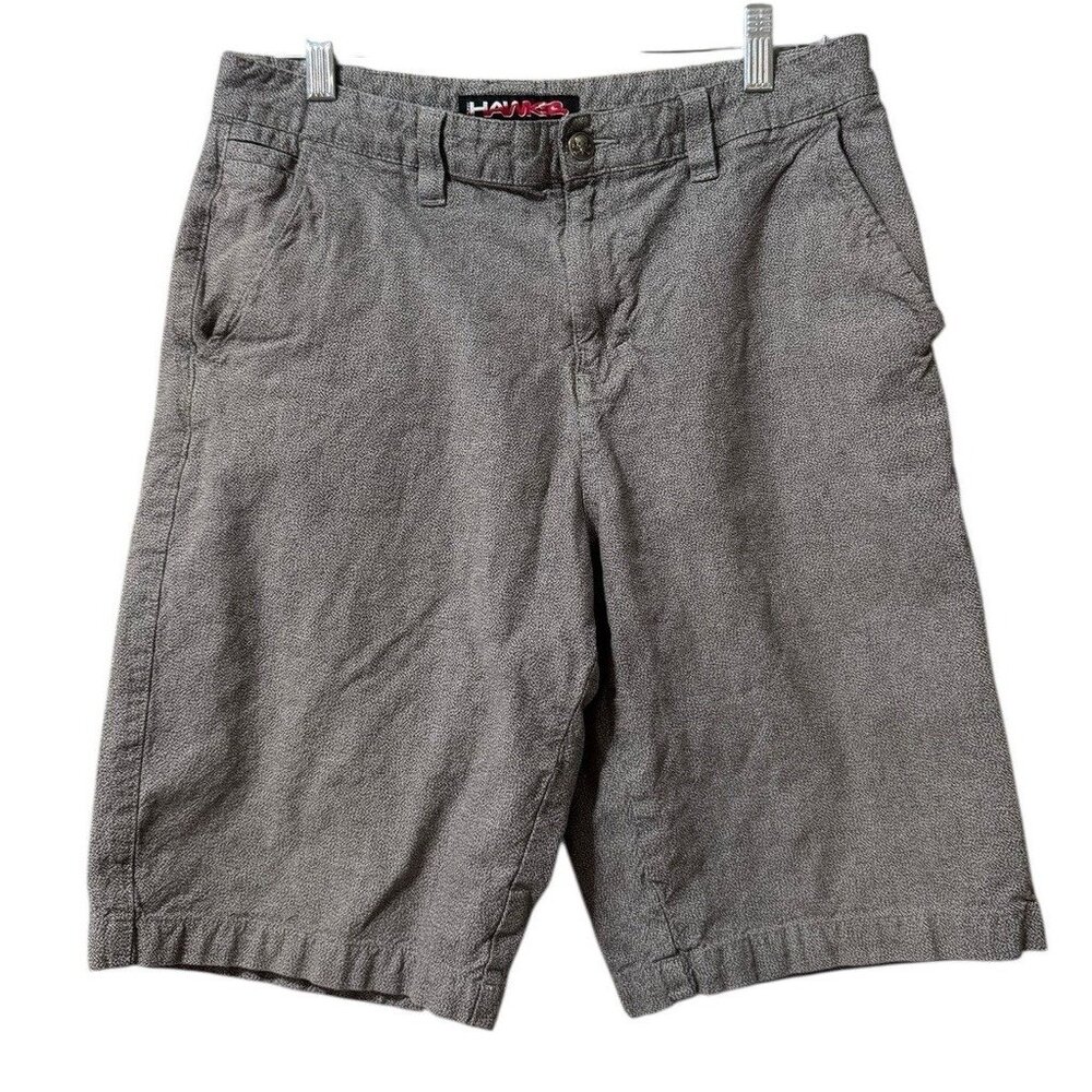 TONY HAWK Men's Size 32 Skateboard  Bermuda Shorts‎ Gray Casual Punk Hip Hop